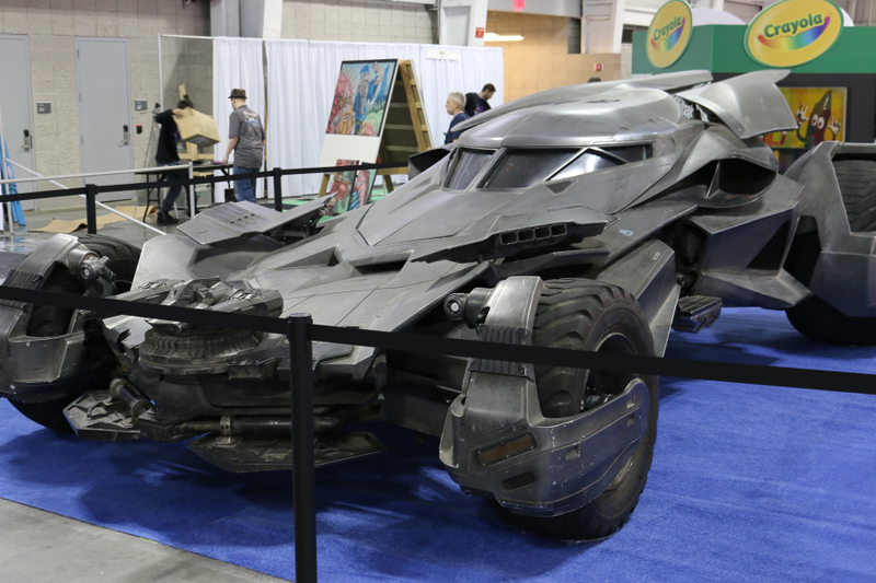 A bat-themed vehicle of some sort.